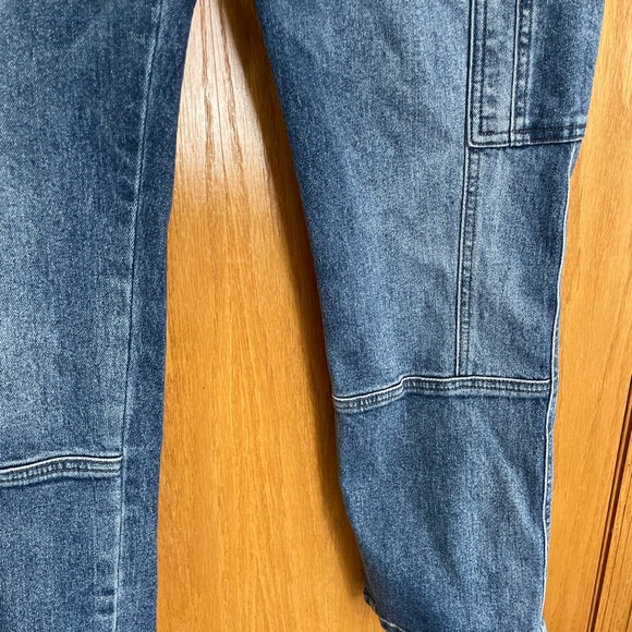 KanCan Cargo Ankle Jeans Size 14 High Waist - Picture 4 of 10